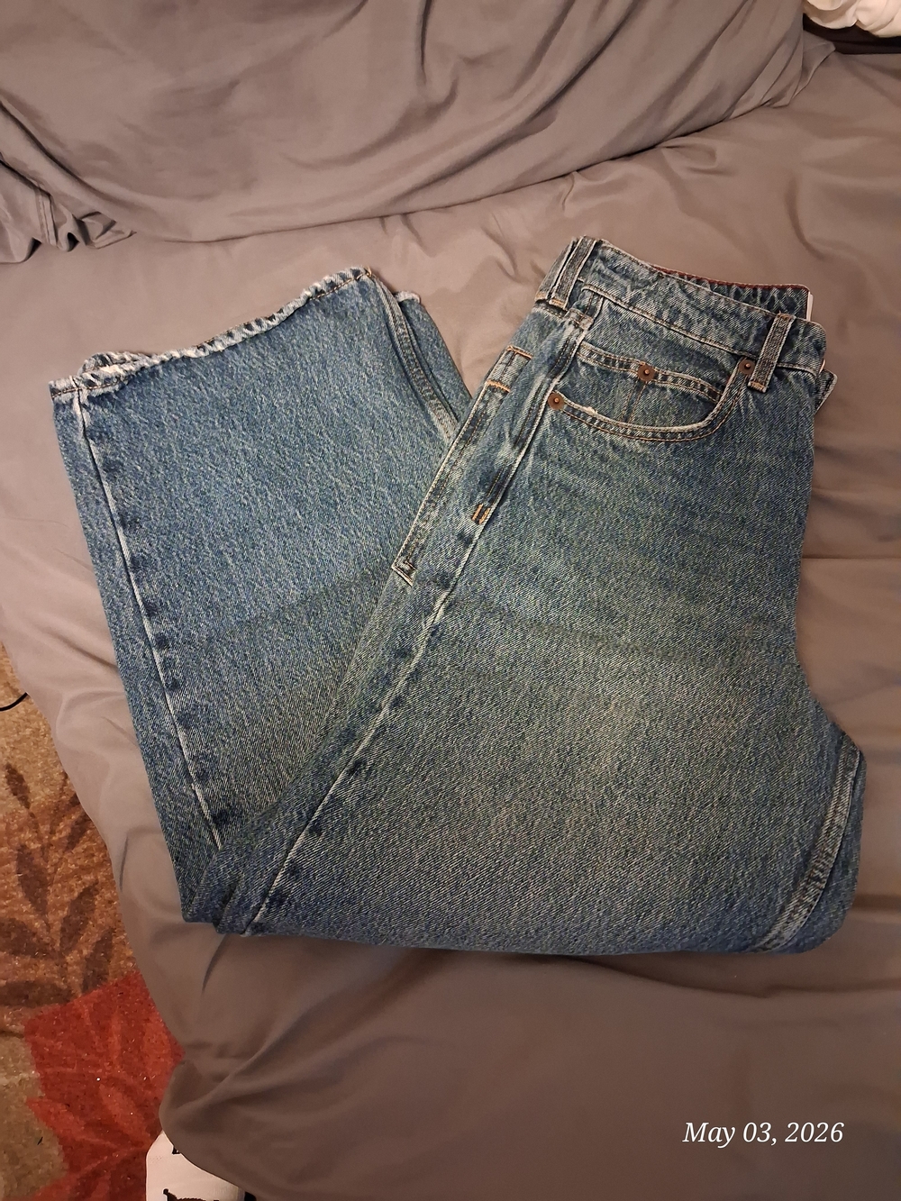 BDG Light Blue Wide-Leg Women's Jeans